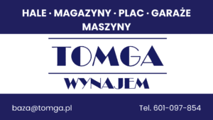 Tomga wynajem powierzchni